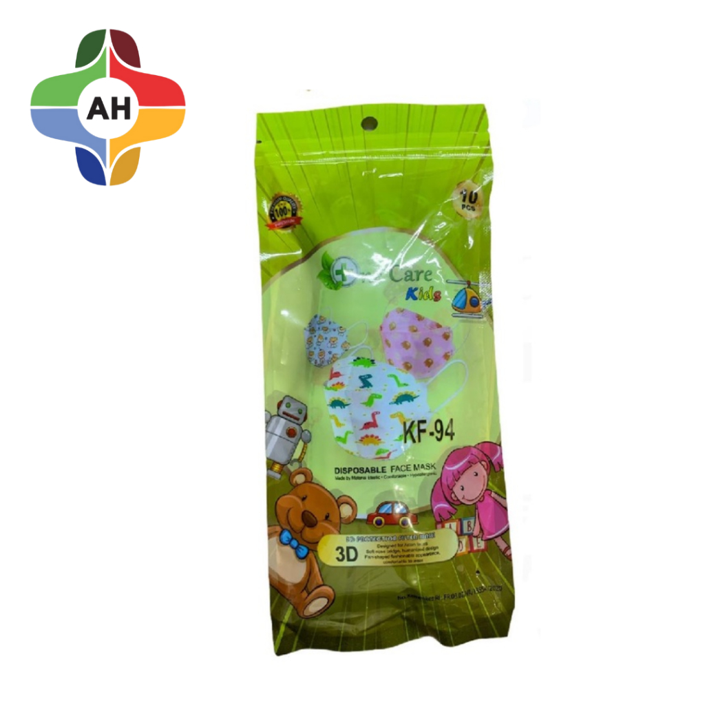 MASKER KF94 ANAK ONECARE SACHET ISI 10 - MASKER KF94 KIDS MOTIF / APOTEK HUTAMA