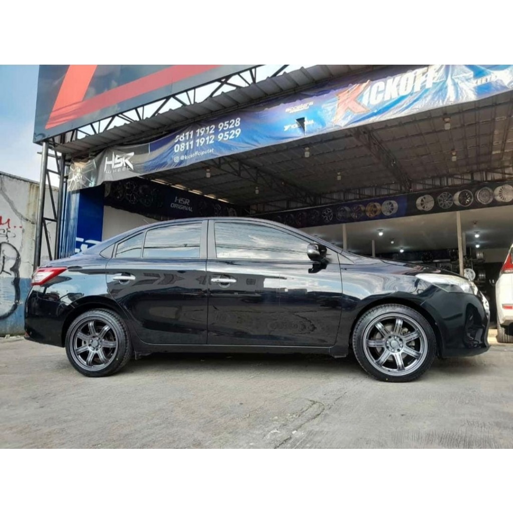 PAKET VELG PLUS BAN ACCELERA 205 45 R17 UNTUK MOBIL VIOS USE VELG HSR SIAK RING 17