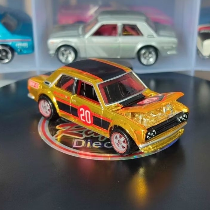 Hotwheels RLC Datsun 510 Bluebird Gold