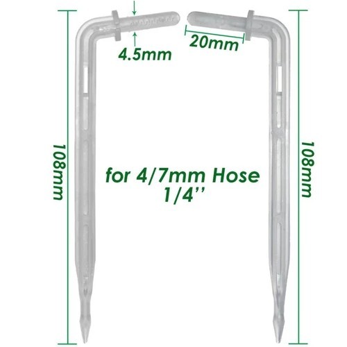 Drip Stick 7mm Bengkok / Stick Dripper Bengkok Selang 7mm