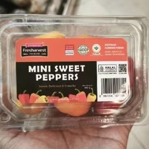 

cabai Mini sweet peppers manis cruncy | pack