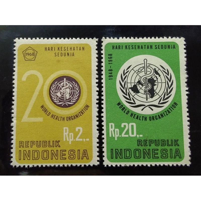 

Prangko Lawas RI Set Lengkap W.H.O. Tahun 1968