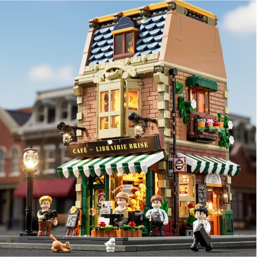 Funwhole Book Cafe Building Blocks (F9031)