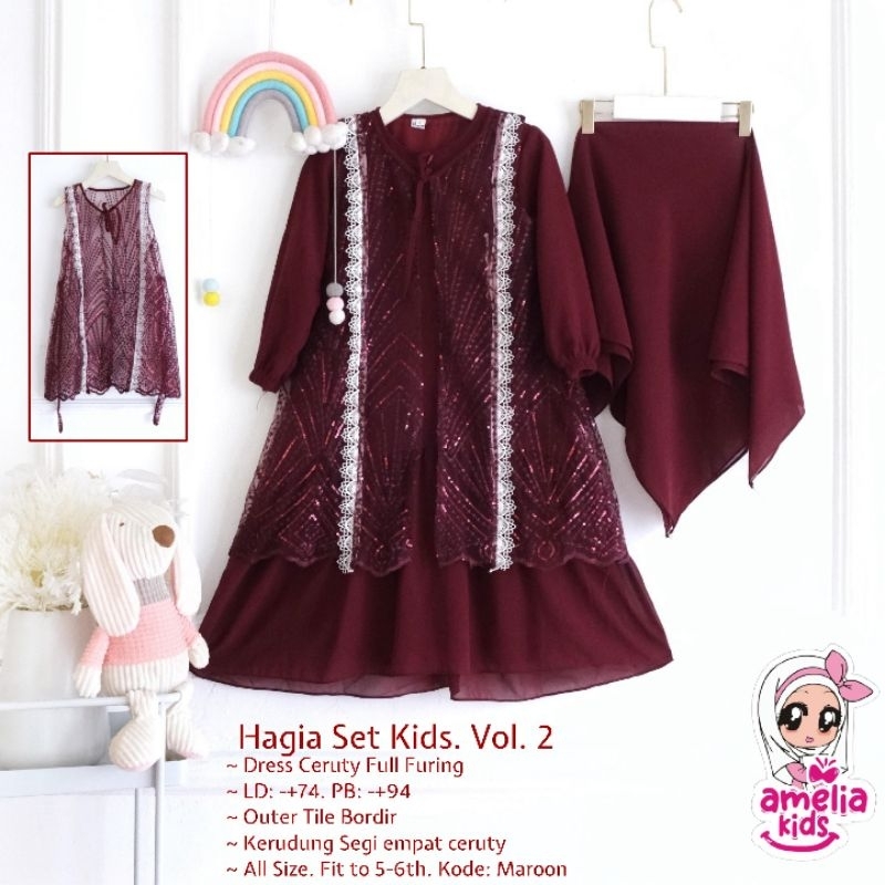 NEW HAGIA SET KIDS VOL.2-BAJU ANAK MUSLIM