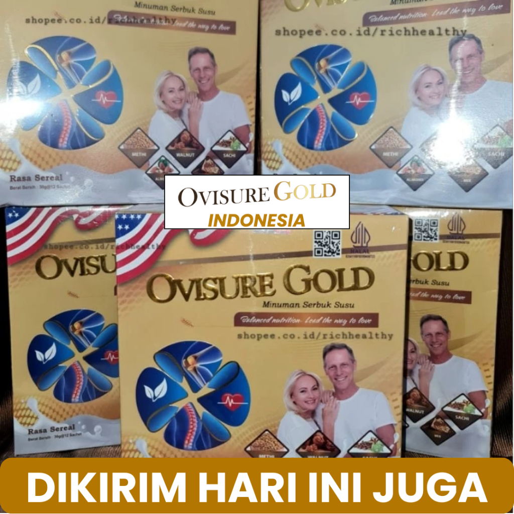 

Ovisure Gold Susu Tulang Sendi Osteoporosis Dan Osteoartritis 100% Original Asli