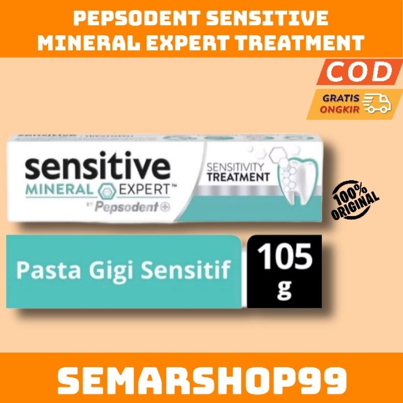 Pepsodent Sensitive Mineral Expert Treatment 105g