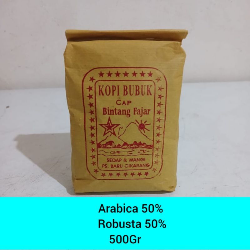 

Kopi Gold Blend Premium 50% Biji Kopi Arabica 50% Robusta Kopi Susu Kekinian -500Gram