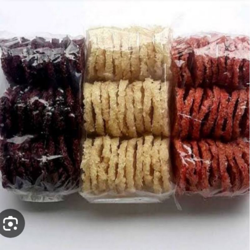

rangginang asli dari ketan putih / ketan hitam