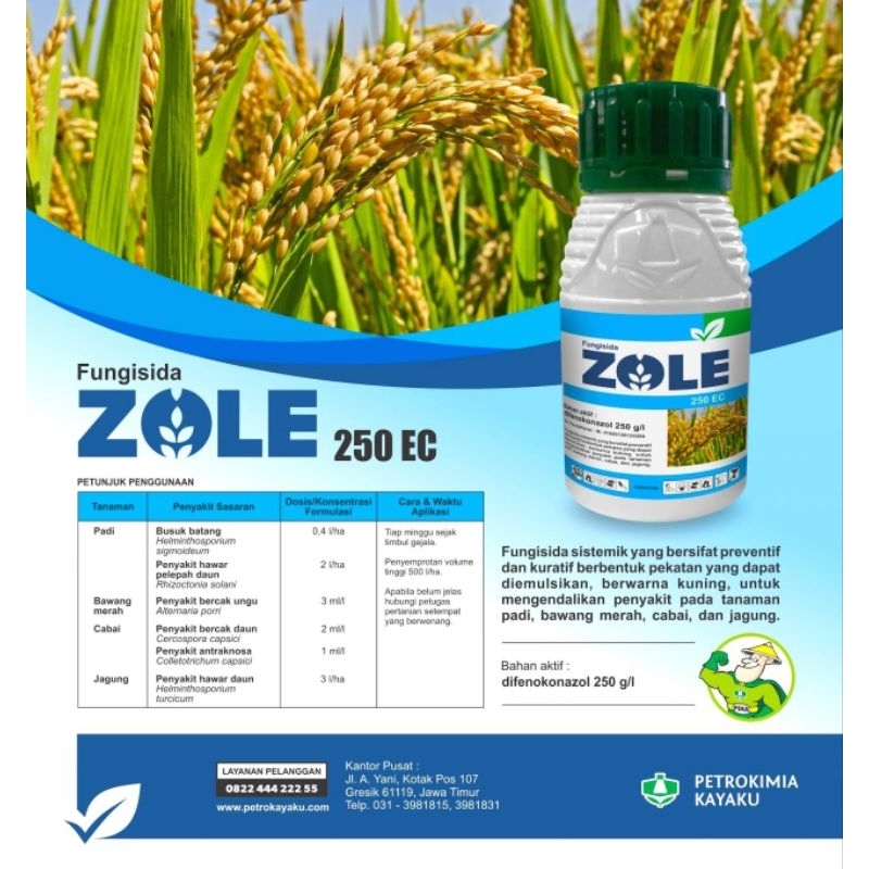 Zole 250 EC( Difenokonazol 250 g/l )