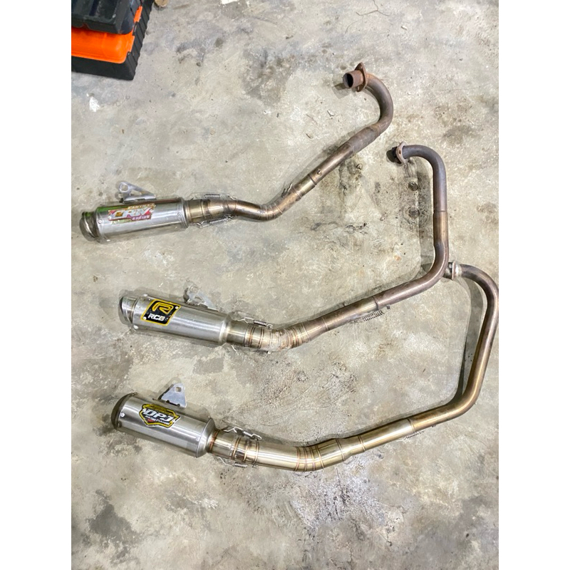 Knalpot Kolong Atas CRN PNP KLX/Dtracker