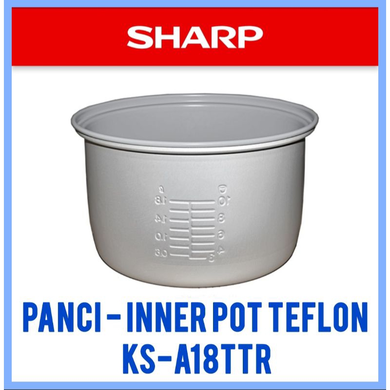 PANCI RICE COOKER SHARP KS-A18TTR  MAGIC COM