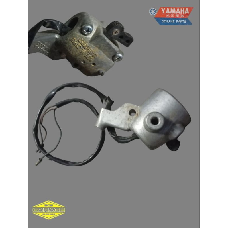 saklar holder bagian kanan yamaha YG1 YG YGS1 YG80 nos original japan realpict