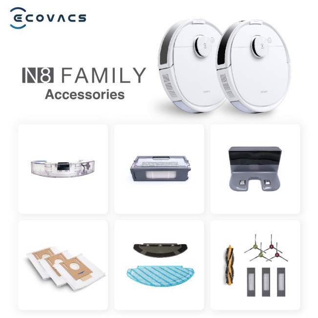 Sale Ecovacs DEEBOT N8N8 PRO Exchangeable  Sparepart Accessories