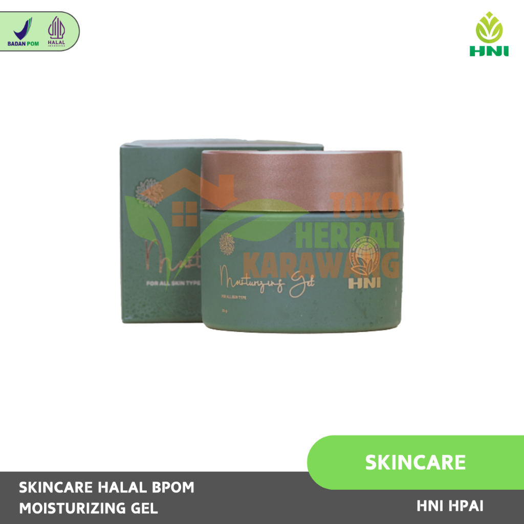 MOISTURIZING GEL – Perawatan Kulit Wajah Herbal HNI HPAI Isi 25gram
