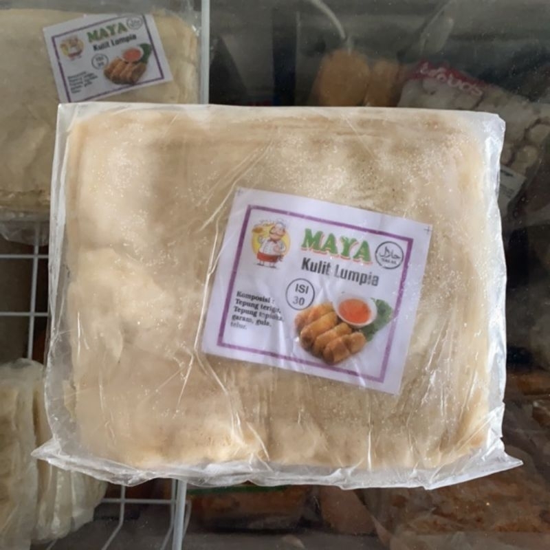 

Kulit Maya Petak / Kulit Risol isi 30 Lembar Medan