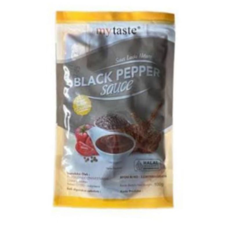 

Saus My Taste Black Pepper 100gr