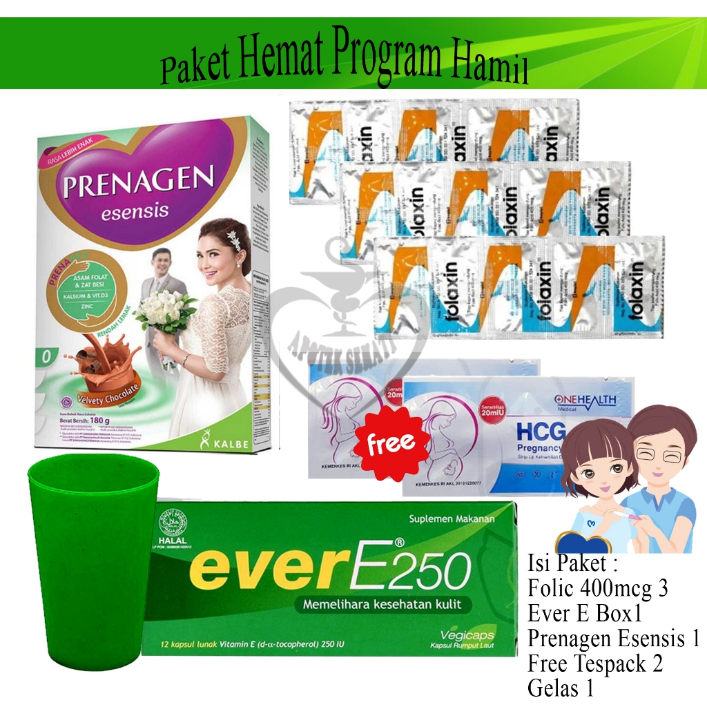 Promil EVER E250 Suplemen Makanan Vit E Program Hamil