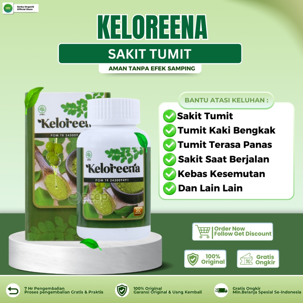 Keloreena Sakit Tumit Tumit Bengkak Tumit Teras Panas Sakit Saat Berjalan Kebas Kesemutan