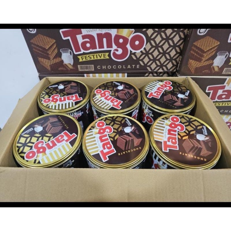 

Wafer tango kaleng karton