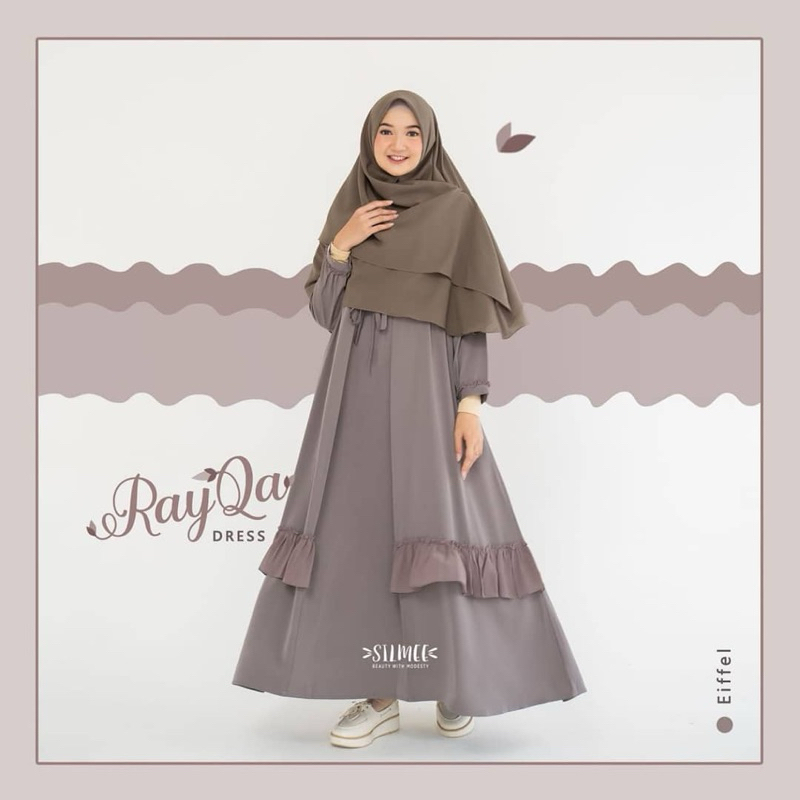 Rayqa Dress warna eiffel