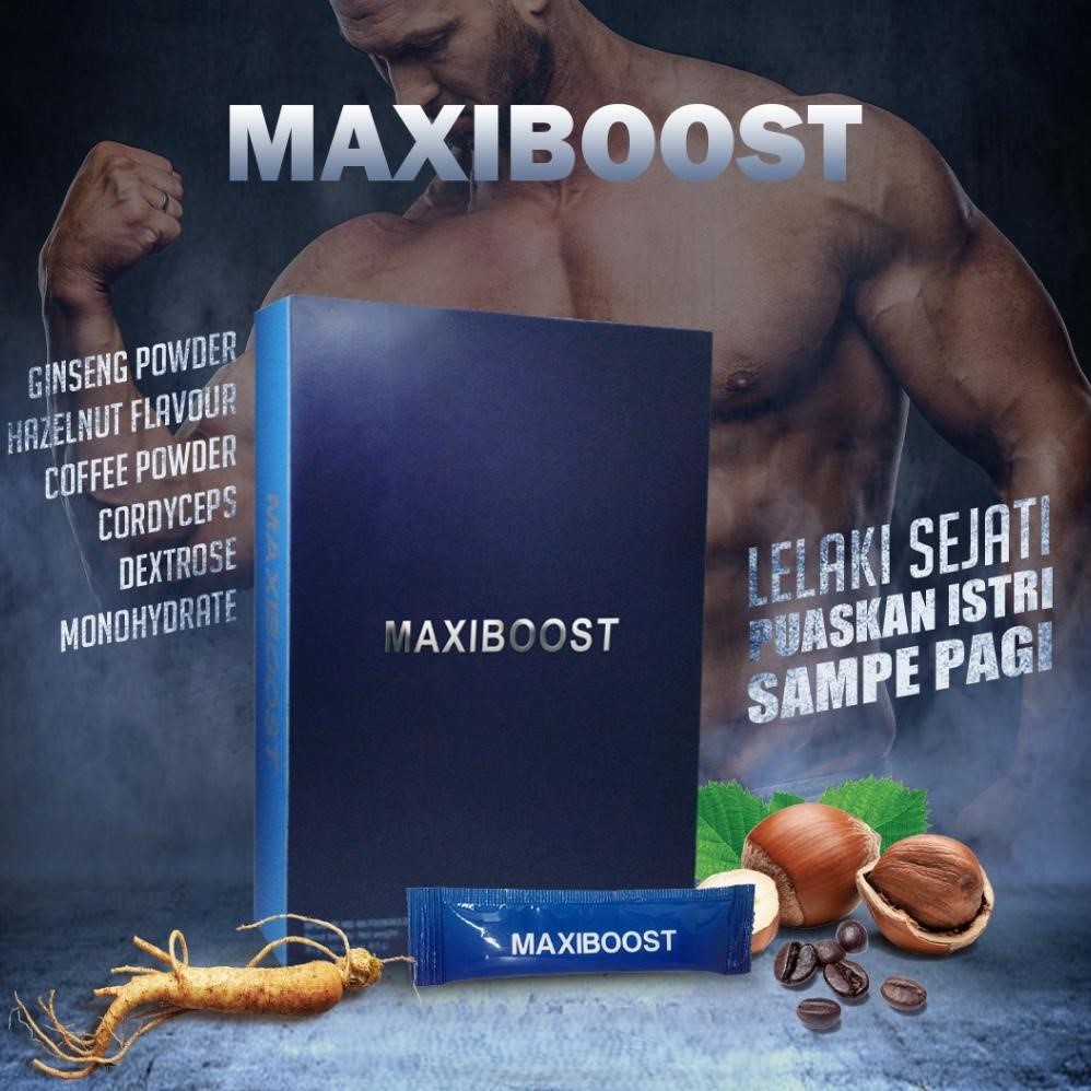 

MaXIBOST Stamina Pria Original ( 10SACHET/30 g/1 box )