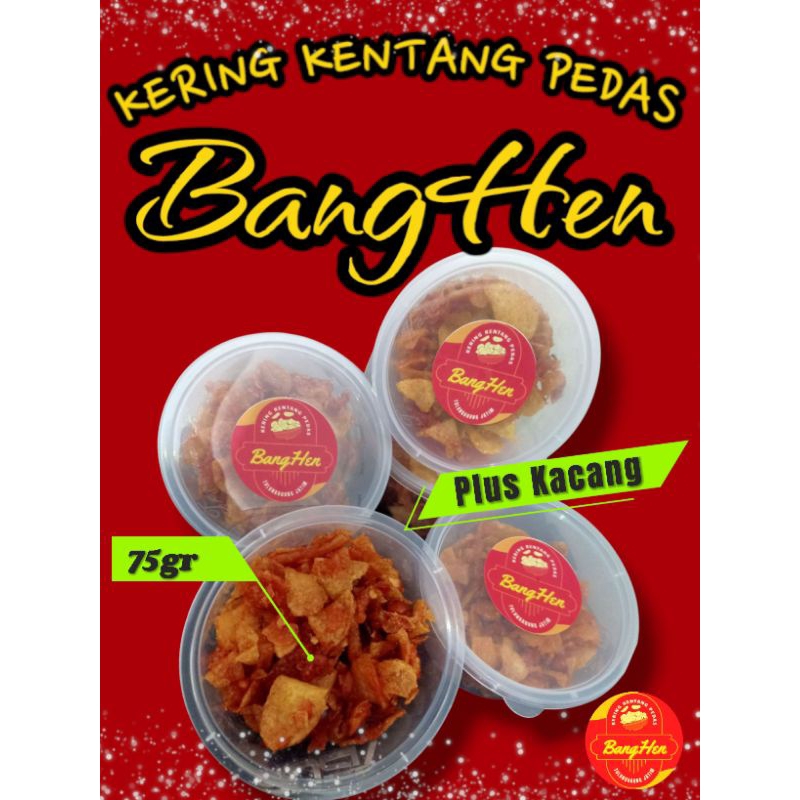 

Kering Kentang Pedas Manis plus Kacang By BangHen