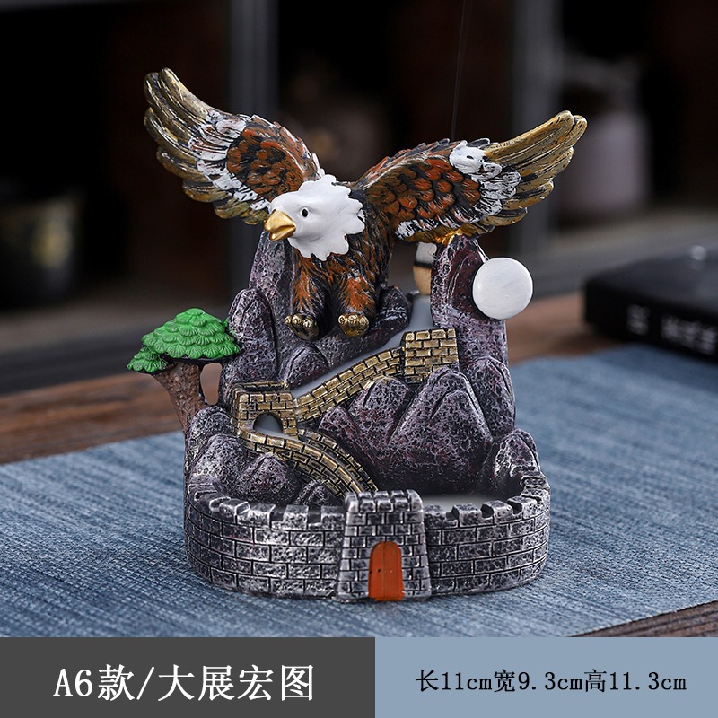 (gratis 25 pcs dupa) tempat bakar dupa asap bawah, dupa aroma terapi asap bawah, hio dupa, dupa asap