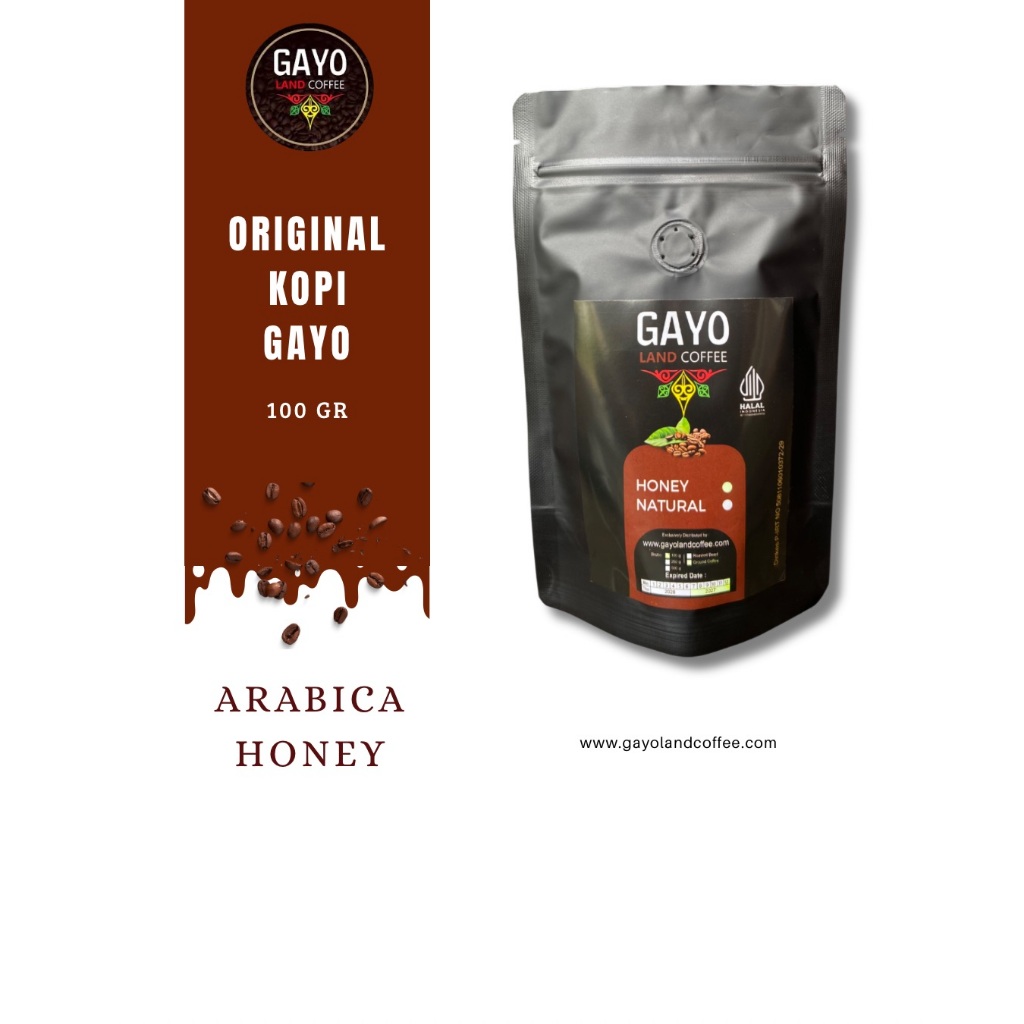 

KopiArabikaHoneyAcehGayo100Gr