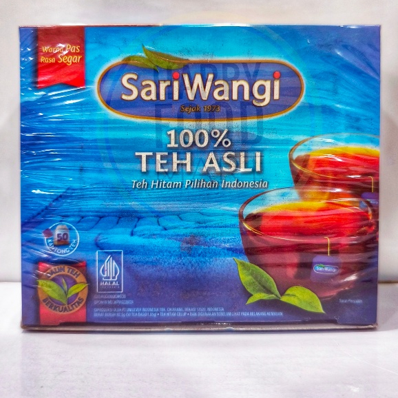 

[PROMO] TEH SARI WANGI ISI 50/TEH HITAM ASLI/TEH CELUP BOX SARIWANGI