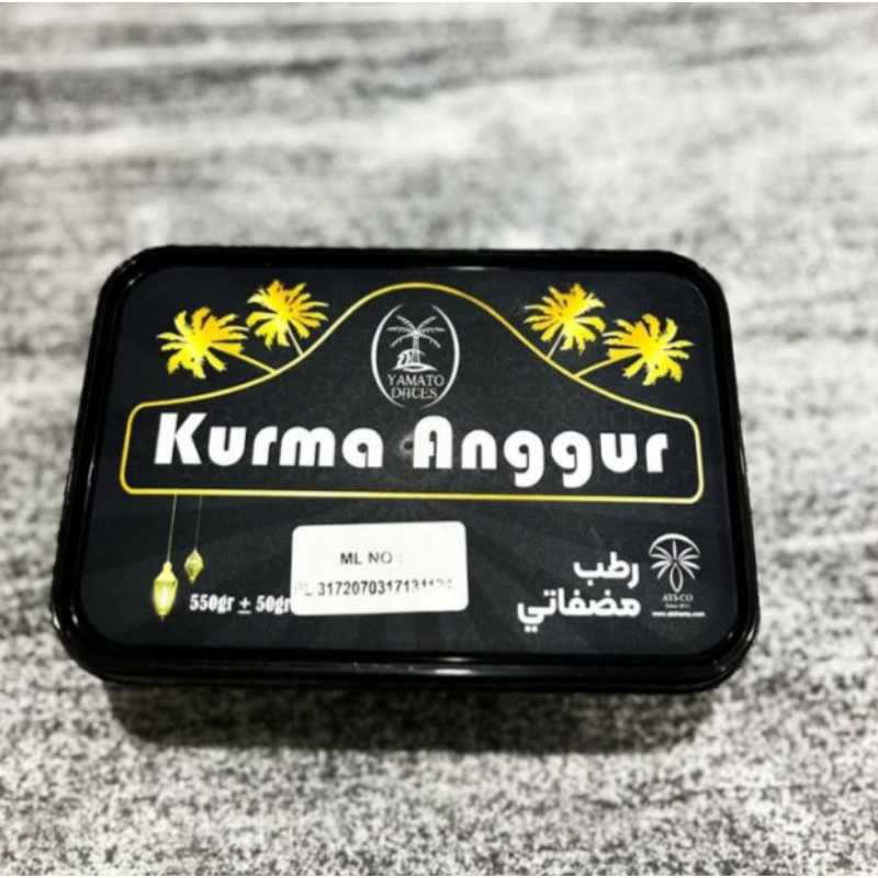 

KURMA ANGGUR 550 GR