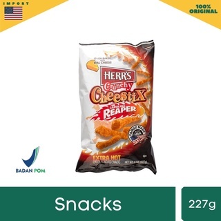 

HERR'S CRUNCHY CHEESTIX - Snack Keju khas Amerika