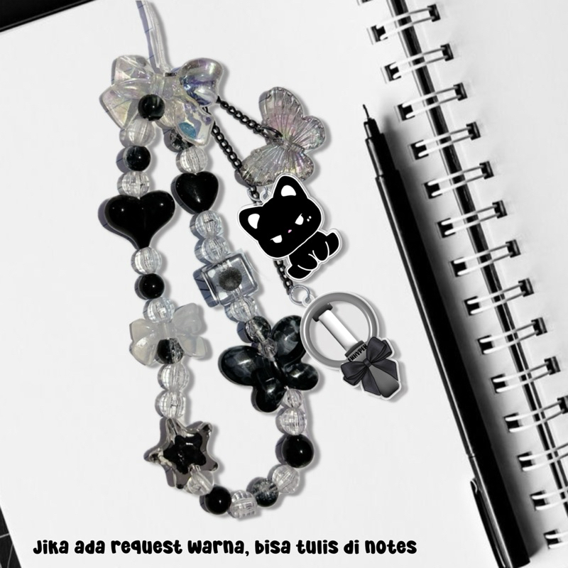 beads phonestrap enhypen strap manik mote enhypen vampir voice keyring