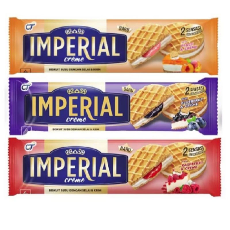 

Imperial Creme Biskuit Susu Selai & Krim108g