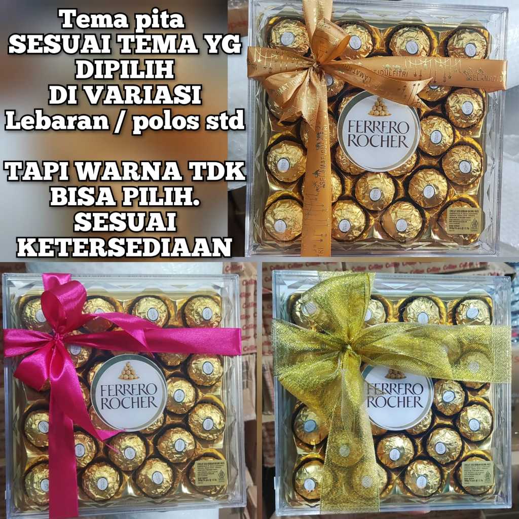 

Ferrero Cokelat coklat FERRERO ROCHER T24 FERERO ROCHER isi 24 ferrero T16