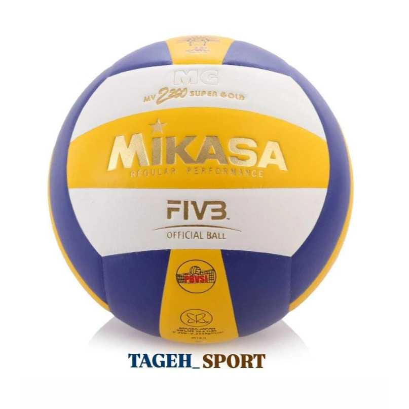 BOLA VOLLY MIKASA SUPER GOLD (GO) / Volly Ball Mikasa / Lokal Premium