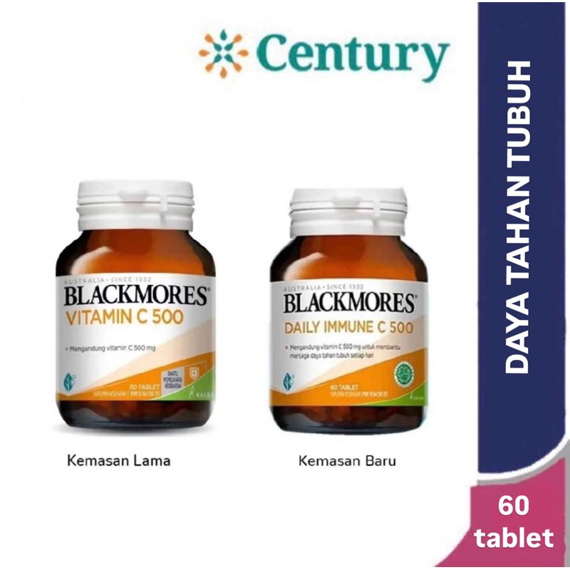 BLACKMORES DAILY IMMUNE C 500mg 60 tablet/BLACKMORES VITAMIN C 500mg