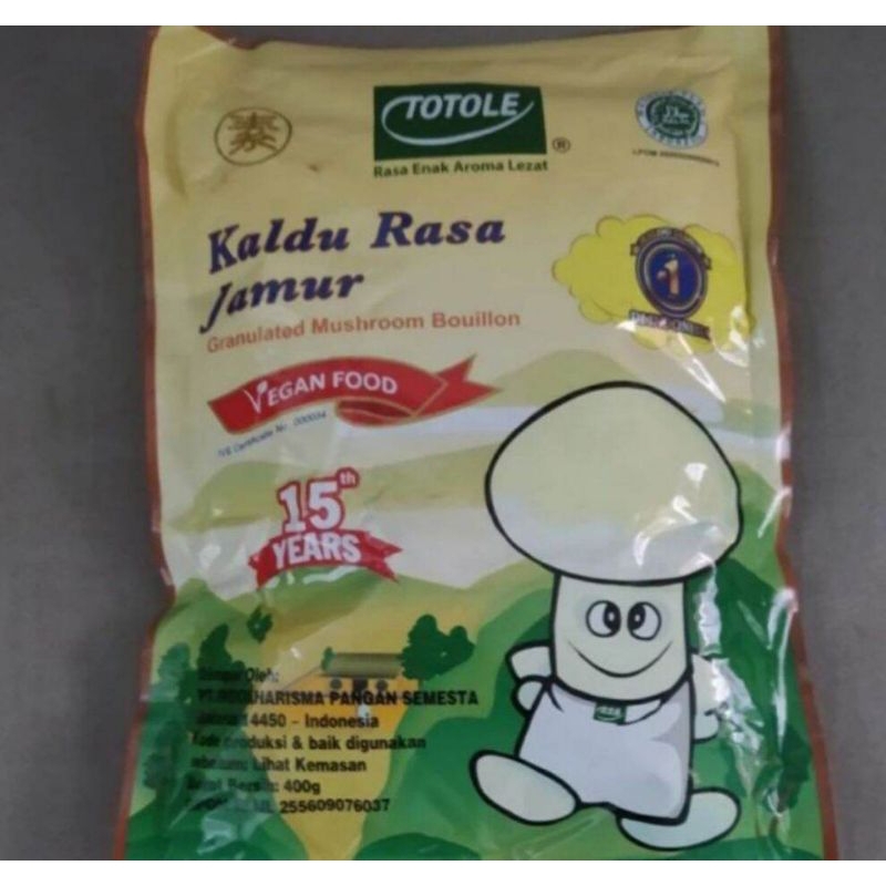 

Totole kaldu jamur 400 gram
