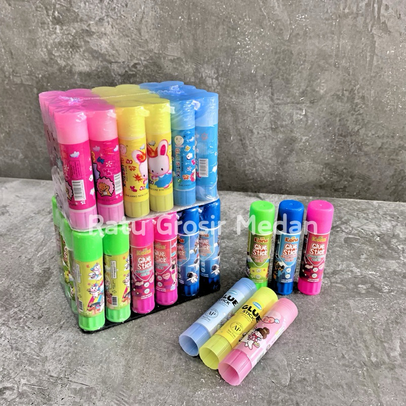 

LEM GLUE STICK PUTAR BONEKA HARGA PER PACK ISI 24 PCS