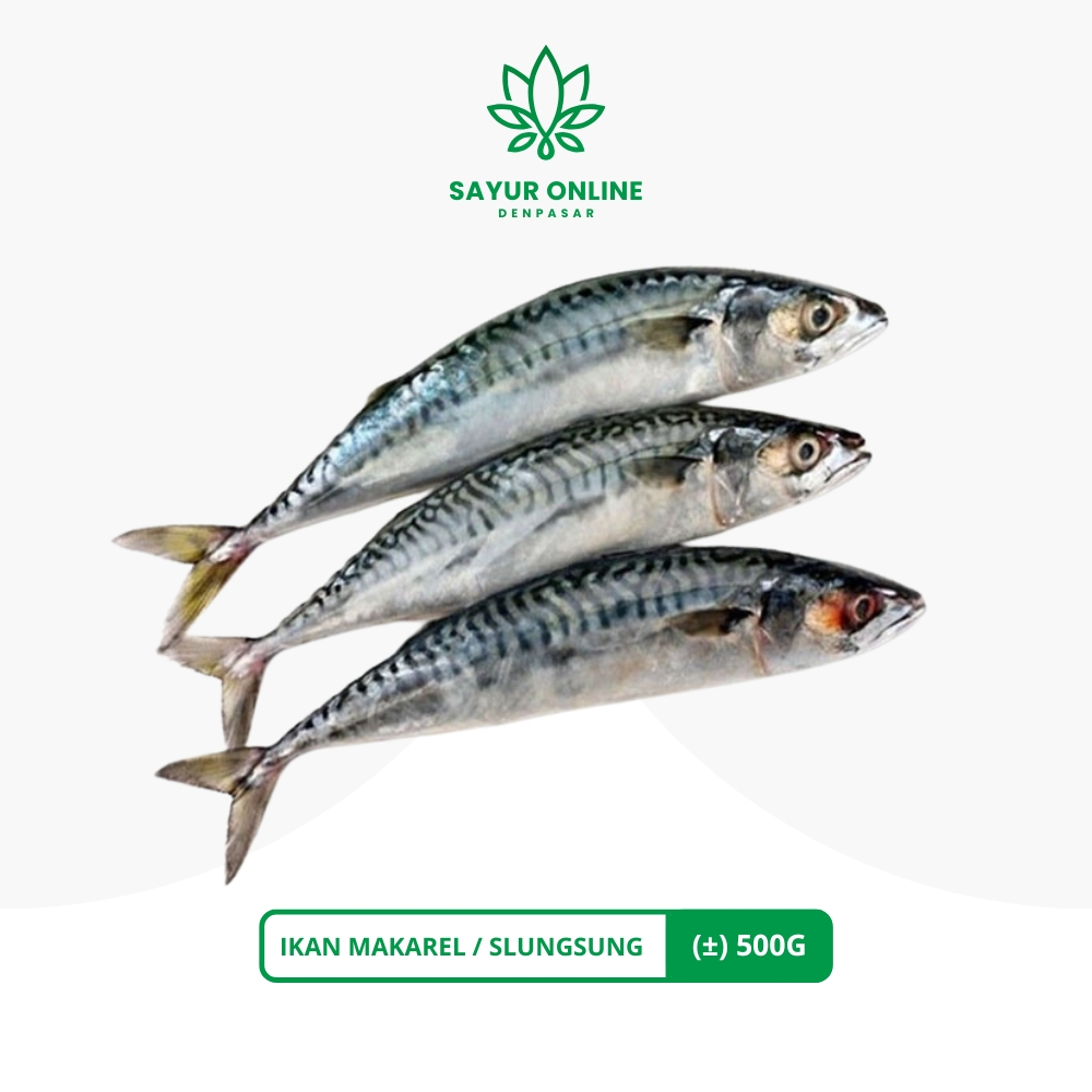 

Ikan Slungsung / Makarel 500gr - Sayur Online Denpasar