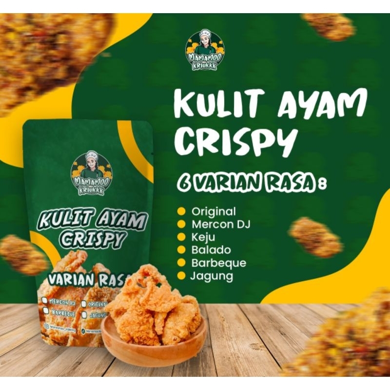 

Kulit ayam crispy Mamamoo kriukkk