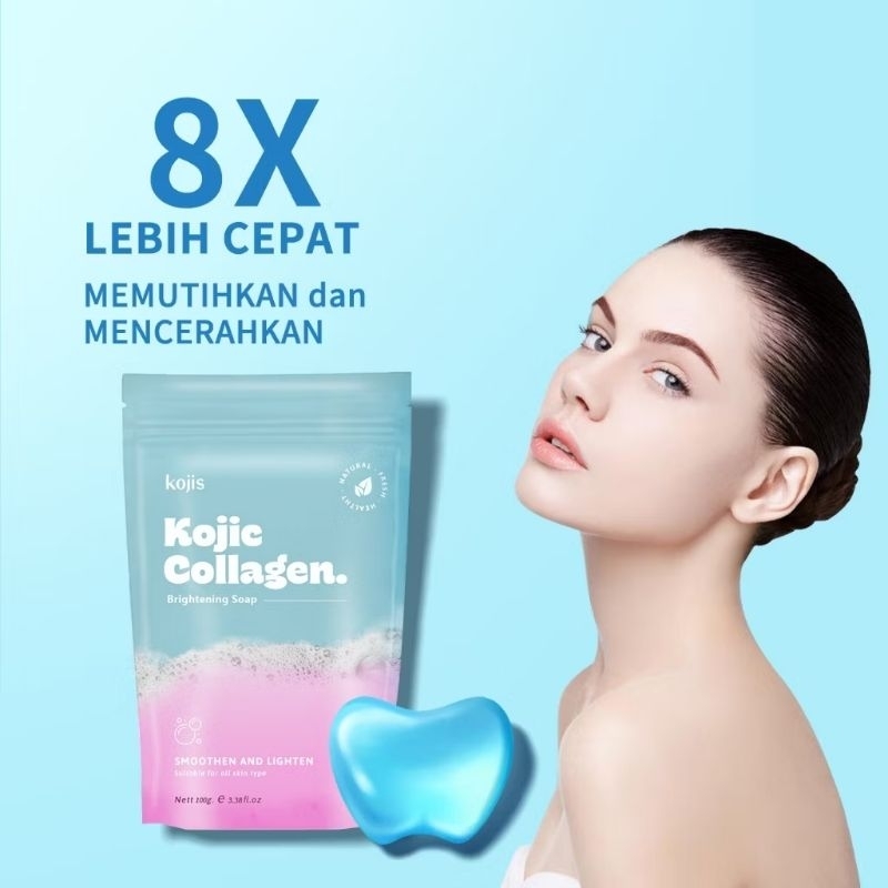 KOJIS KOJIC BRIGHTENING SOAP 90RG GLOW SABUN MANDI