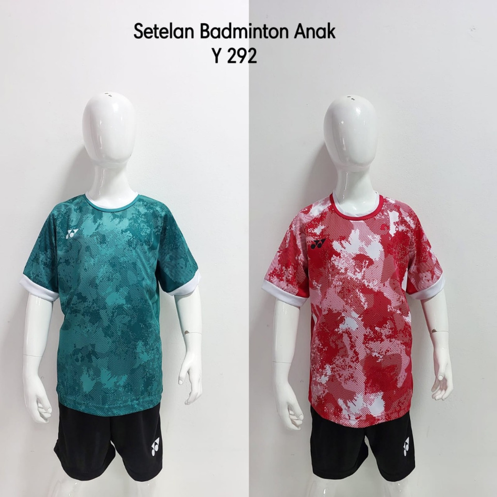 Baju Setelan Badminton Yonex Anak 292