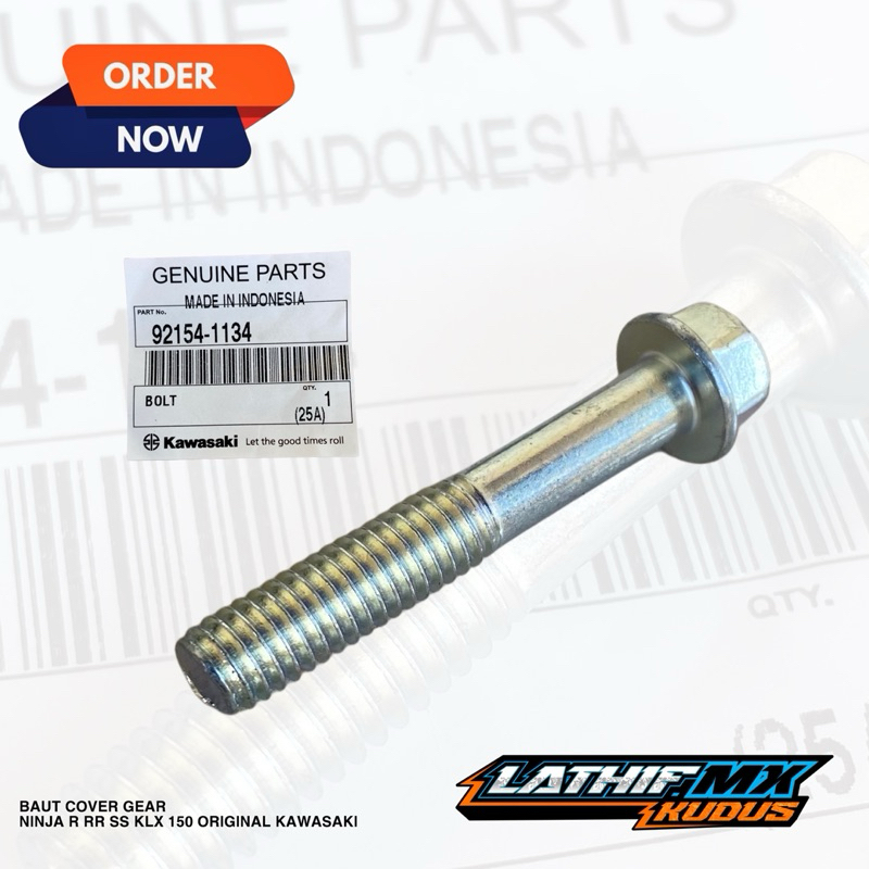 BAUT COVER GEAR BAUT TUTUP GEAR KIRI NINJA R R SS ORIGINAL 92154-1134