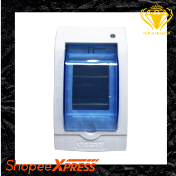 BOX MCB 2 GRUP + LED VISERO VCB-02LED