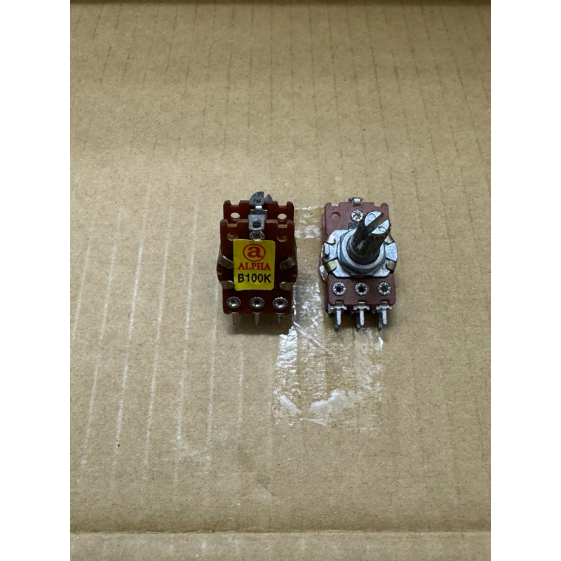 POTENSIO ALPHA ASLI 100K stereo plus ct