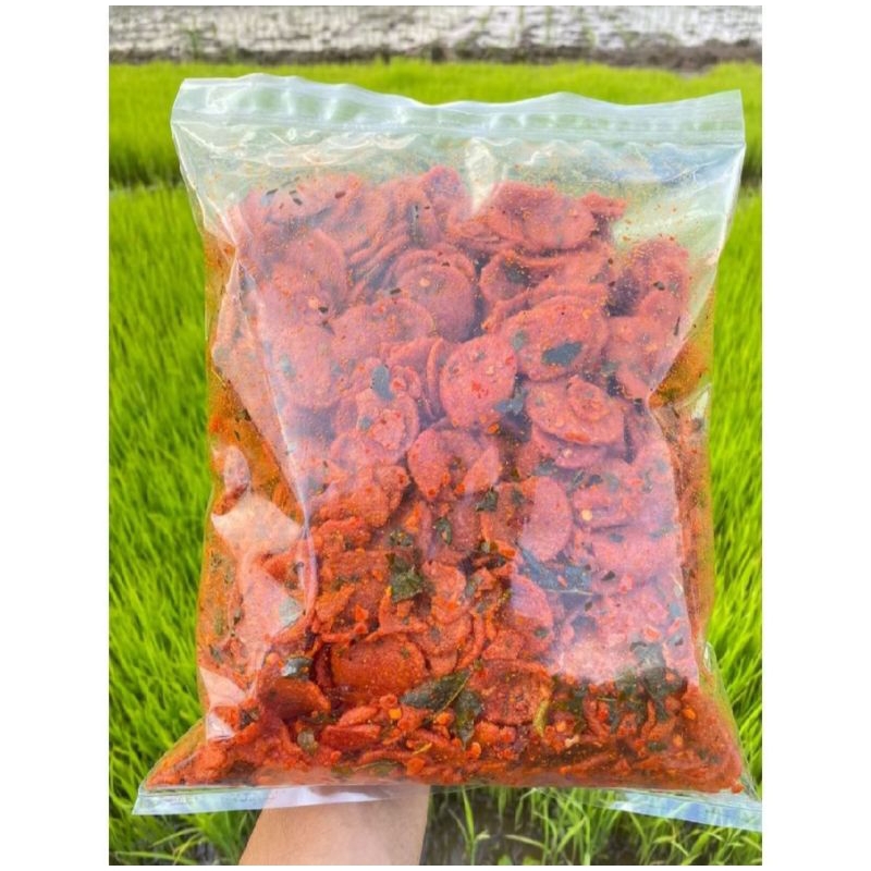

sosreng murah pedas daun jeruk 1kg
