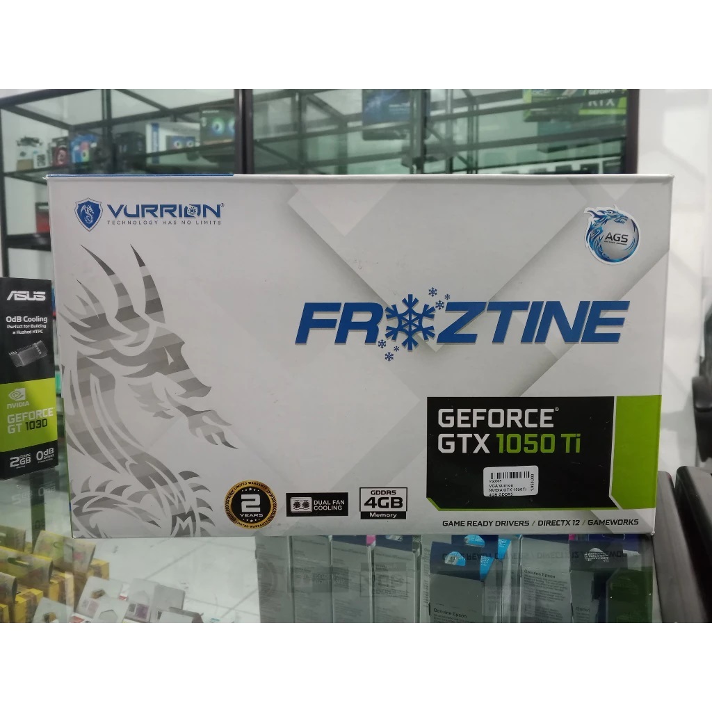 VGA NVIDIA VURRION GTX 1050 TI 4GB DDR5 128BITT