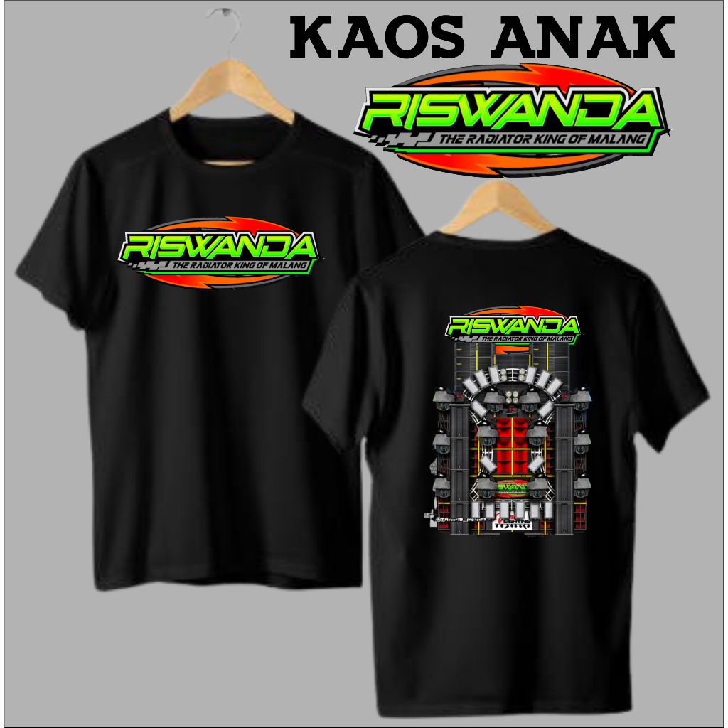 kaos anak riswanda kaos sound system anak