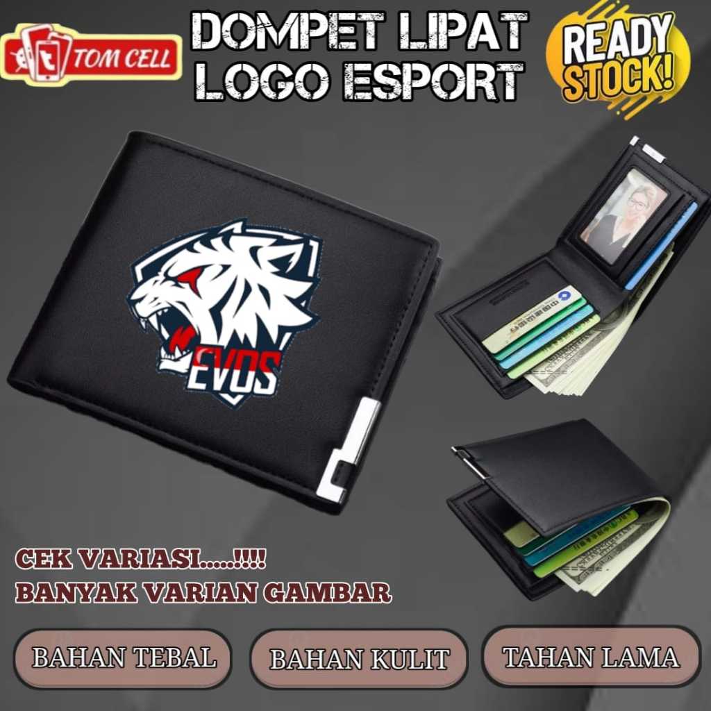 DOMPET ANAK DOMPET PRIA GAMBAR EVOS ESPORT MOBILE LEGENDS EVOS DOMPET PRIA UNISEX LOGO EVOS ML BAHAN