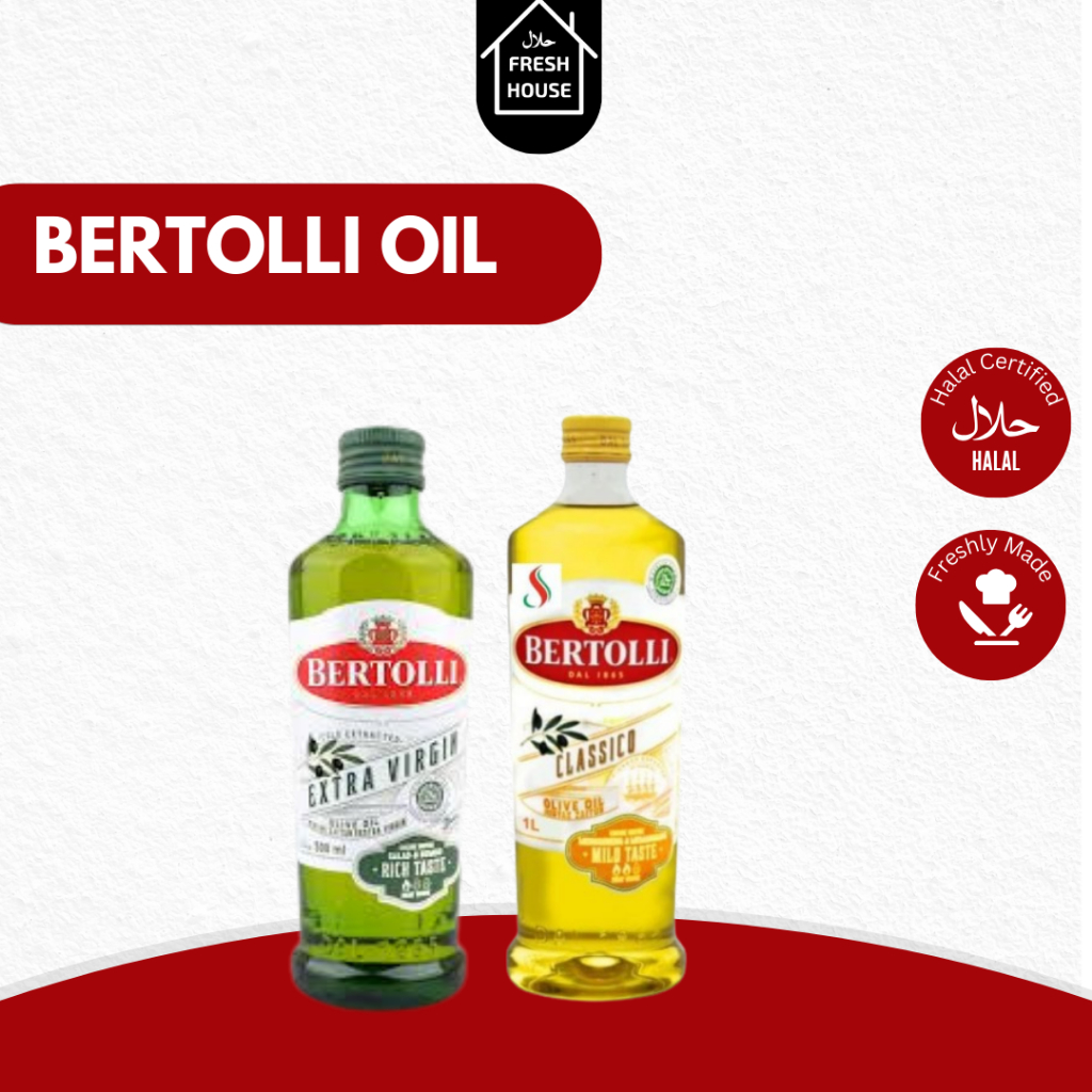 

BERTOLLI CLASSICO OLIVE OIL DAN BERTOLLI EXTRA VIRGIN OIL 100ML